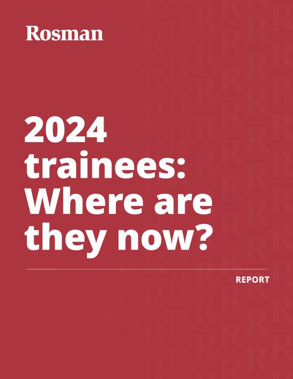 2024 Trainees - Front Cover