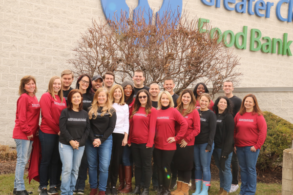 RosmanSearch Entire Team at Food Bank December 2018